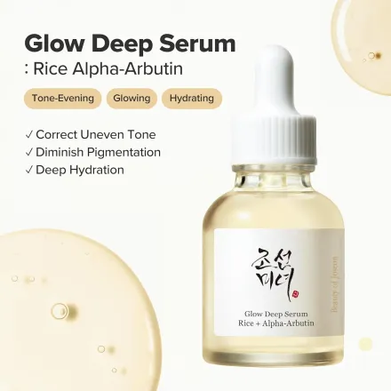 Beauty Of Joseon Glow Deep Serum Rice Alpha Arbutin - 60ml thumbnail 2
