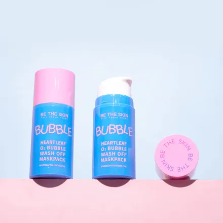Be The Skin Heartleaf O2 Bubble Wash Off Maskpack - 50g thumbnail 3