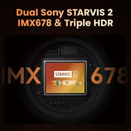 Dash Cam Ddpai Z90 Master 4g Dual 4k + Hardwire Kit Offert Maroc thumbnail 3