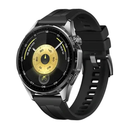 Watch Gt 6 Black – Montre Connectée Premium Amoled Avec Gps Et Appels Bluetooth thumbnail 1