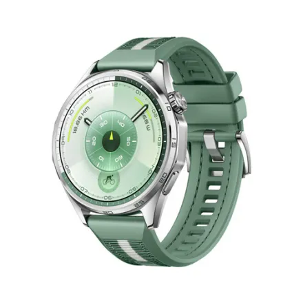 Watch Gt 6 46mm Green Woven – Montre Connectée Premium Gps Amoled thumbnail 1