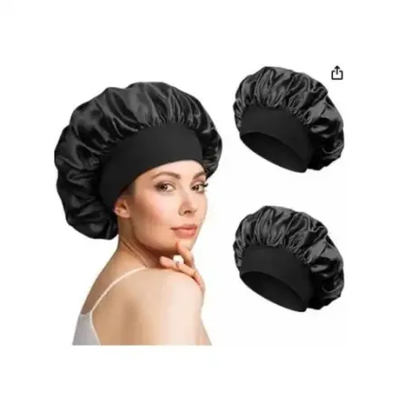Bonnet Africain De Nuit - Protection Des Cheveux Bouclés, Crépus Et Tressés thumbnail 1