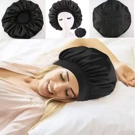 Bonnet Africain De Nuit - Protection Des Cheveux Bouclés, Crépus Et Tressés thumbnail 3