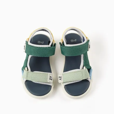 Superlight Sandals With Touch-fastening Straps For Baby Boys, Multicolour thumbnail 3