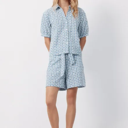 Blouse Brodée Vichy thumbnail 1