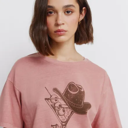 T-shirt En Coton Country Club thumbnail 3