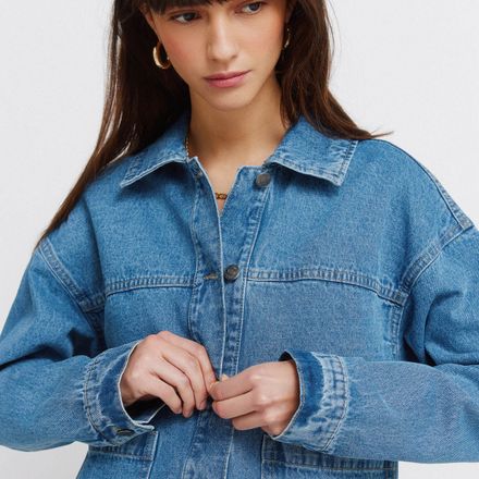 Veste En Jean Oversize thumbnail 4