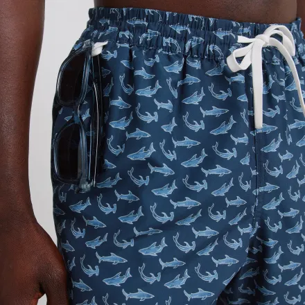 Maillot De Bain Pêche Imprimé Requins thumbnail 4
