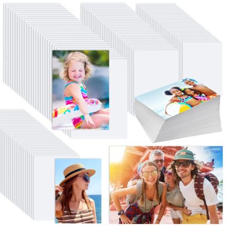 Papier Photo 13cm×18cm (100 Pcs) Pour Tous Les Imprimantes Photos thumbnail 3