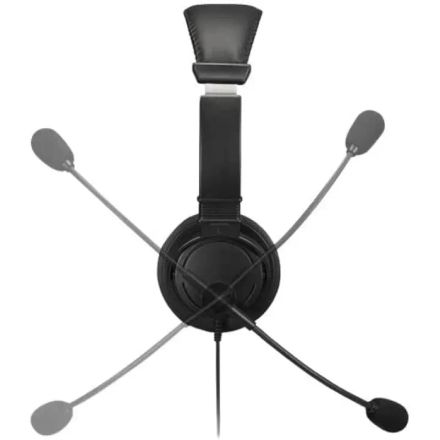 Micro-casque Classique Usb-a Avec Réglage Micro Et Volume  thumbnail 3