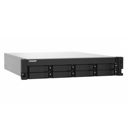 Qnap Ts-832pxu Nas Rack (2 U) Annapurna Labs Al324 4 Go Ddr4 0 To Qnap Turbo System Aluminium, Noir thumbnail 3