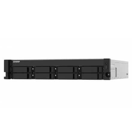 Qnap Ts-832pxu Nas Rack (2 U) Annapurna Labs Al324 4 Go Ddr4 0 To Qnap Turbo System Aluminium, Noir thumbnail 4