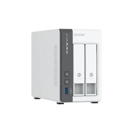 Ts-216g Serveur De Stockage Nas Tower Cortex-a Cortex-a55 4 Go Hdd Blanc thumbnail 3
