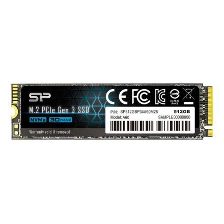 M.2 512 Gb Pcie Nvme A60 2280 (sp512gbp34a60m28) thumbnail 2