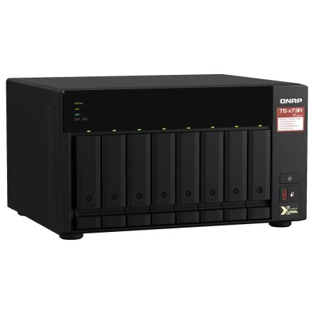 Serveur Nas Qnap Ts-873a-8g - 8 Baies 8 Go De Ram Ddr4 Amd Ryzen V1500b Lan 25 Gbe (sans Disque Dur) thumbnail 4