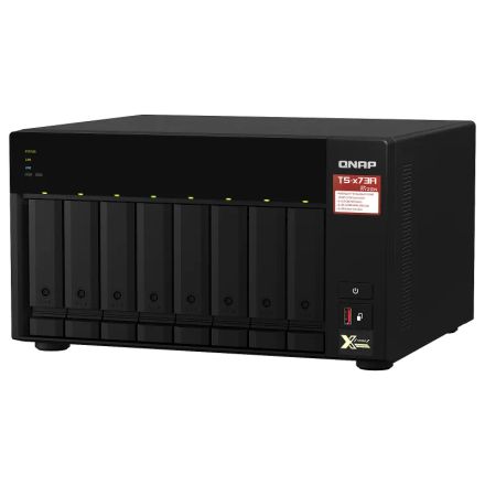 Serveur Nas Qnap Ts-873a-8g - 8 Baies 8 Go De Ram Ddr4 Amd Ryzen V1500b Lan 25 Gbe (sans Disque Dur) thumbnail 3