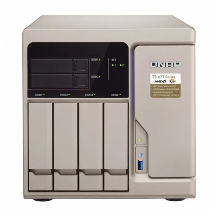 Serveur Nas Qnap Ts-677-1600-8g - 6 Baies Ram 8go Ddr4 Amd Ryzen 5 1600 (sans Disques) thumbnail 2