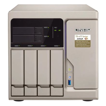 Serveur Nas Qnap Ts-677-1600-8g - 6 Baies Ram 8go Ddr4 Amd Ryzen 5 1600 (sans Disques) thumbnail 4