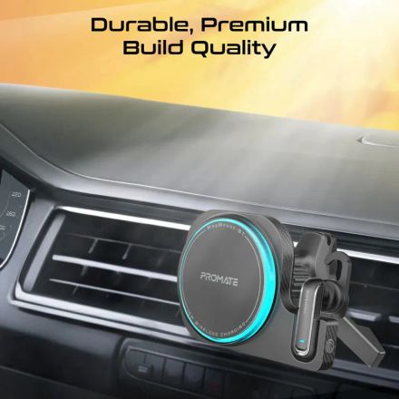 Chargeur Voiture Magmount-bt Promate – Support Magsafe 15w + Écouteur Bluetooth Enc thumbnail 3