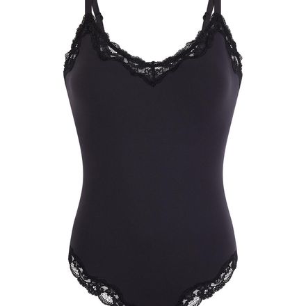 Body En Microfibre Et Dentelle thumbnail 1