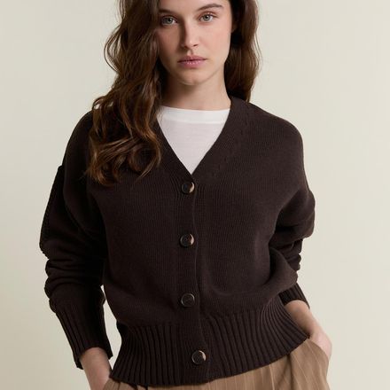 Cardigan Col V Avec Coton thumbnail 2