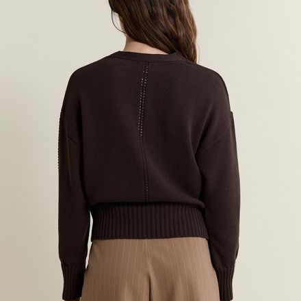 Cardigan Col V Avec Coton thumbnail 3