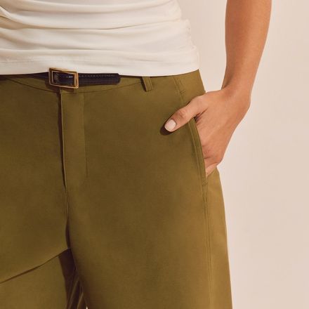 Pantalon Barrel Avec Coton thumbnail 2