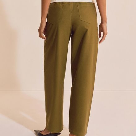 Pantalon Barrel Avec Coton thumbnail 4