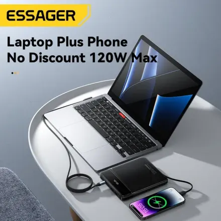 Power Bank 120w 20000mah Charge Rapide Pd Pour Pc Portable thumbnail 4