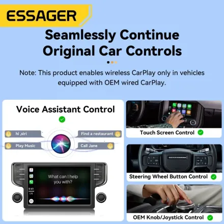 Carplay – Connectivité Sans Fil & Contrôle Intelligent 🚗✨ thumbnail 2
