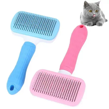 Brosse De Toilettage Chat Et Chien Anti-poils - Couleur Aléatoire thumbnail 2