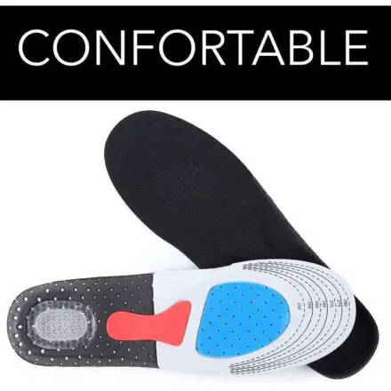 Semelles Orthopédiques Universelles 40-46 Eu Avec Amorti Talon - Couleur Aléatoire thumbnail 4