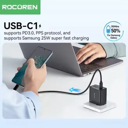 Chargeur Gan 45w thumbnail 4