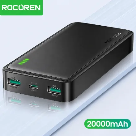 Power Bank 15w 20000mah Charge Rapide Batterie Externe thumbnail 1