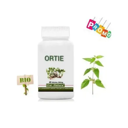 Gélulles Ortie Feuille /bio Et Naturel 40 Gélules thumbnail 2