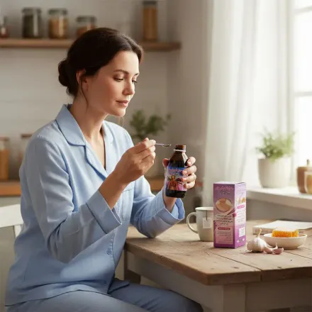 Sirop Propolis Et Ail - Complément Alimentaire Tonus & Vitalité thumbnail 4