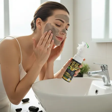 Nettoyant Visage Charbon De Bois  Brosse Intégrée   thumbnail 4