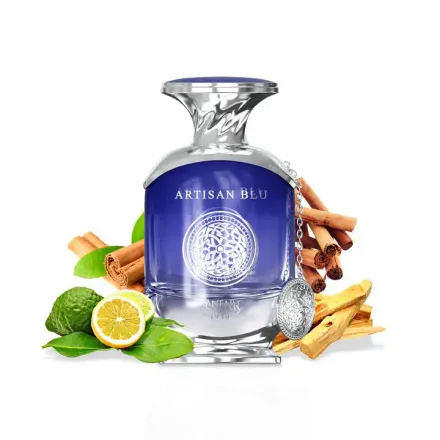 Artisan Blu Pour Homme Par Extrait De Parfum, 3, 4 Fl Oz, Citron, Bergamote, Orange, Pour Hommes thumbnail 2