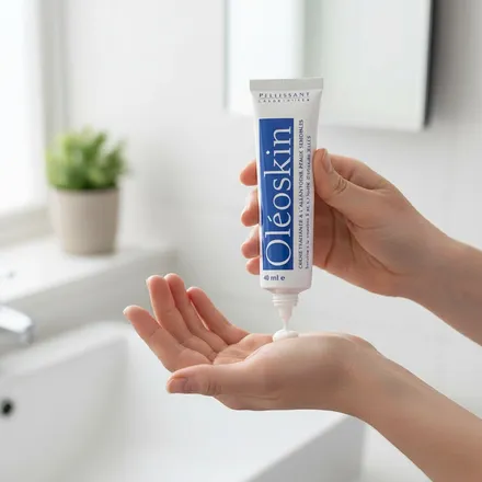 Crème Traitante - Oleoskin - Allantoïne - Vitamine E - Huile Damande Douce 40ml thumbnail 4