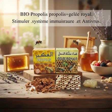 Propolis Et Gelée Royale Bio - Complément Alimentaire Vitalité Et Immunité thumbnail 2