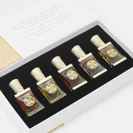 Coffret Collection Spéciale Luxe Compose De Cinq Flacons De Musc Oriental 5x 12 Ml thumbnail 1