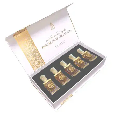 Coffret Collection Spéciale Luxe Compose De Cinq Flacons De Musc Oriental 5x 12 Ml thumbnail 2