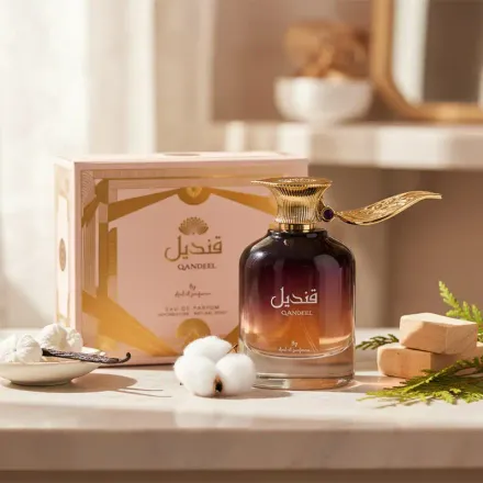 Eau De Parfum Qandeel - Musc Blanc, Vanille Et Bois De Cèdre thumbnail 3