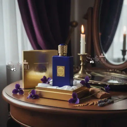 Parfum Intense Love Violet Blue   Floral   Boisé   Sophistiqué thumbnail 1