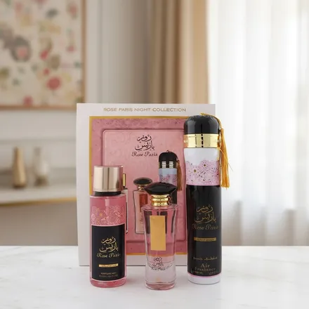 Coffret Cadeau 3 Pièces Rose Paris Night thumbnail 2