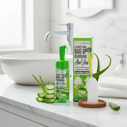 Mousse Nettoyante et Démaquillante à l’Aloe Vera thumbnail 3