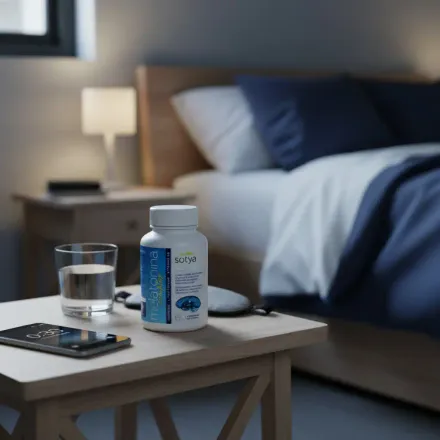 Complexe De Mélatonine Avec Tryptophane 60 Capsules 650 Mg Soulage Le Décalage Horaire thumbnail 4