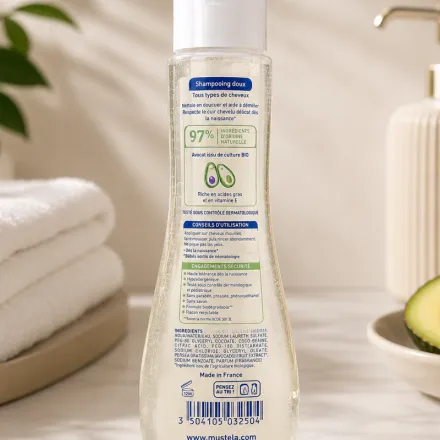 Shampoing Nourrissant Bébé – Cheveux Doux & Cuir Chevelu Protégé thumbnail 3