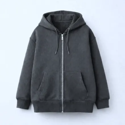 Hoodie Statement 460 Gsm Zippé thumbnail 1