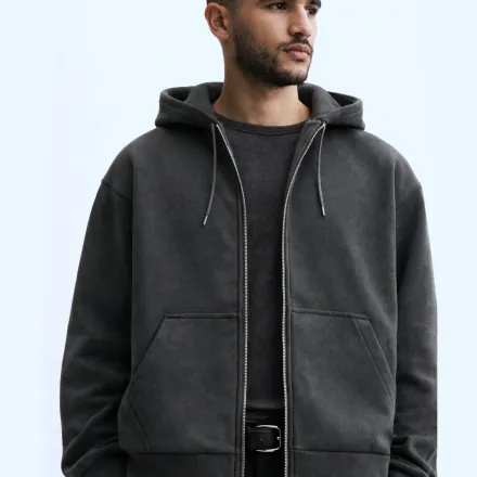 Hoodie Statement 460 Gsm Zippé thumbnail 4